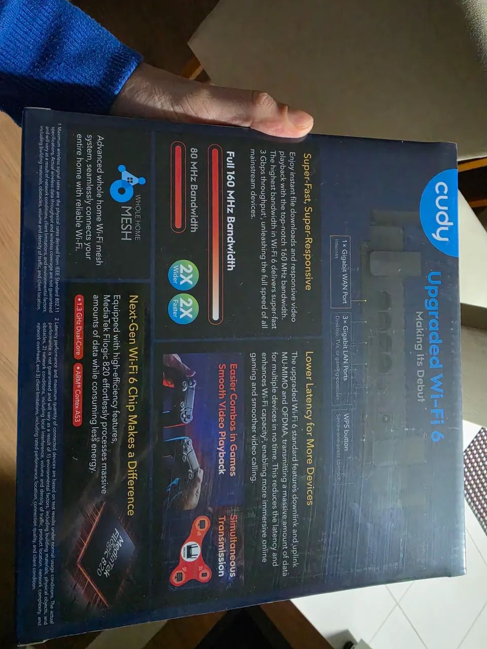 Roteador Cudy AX3000 for Gaming - Foto 2