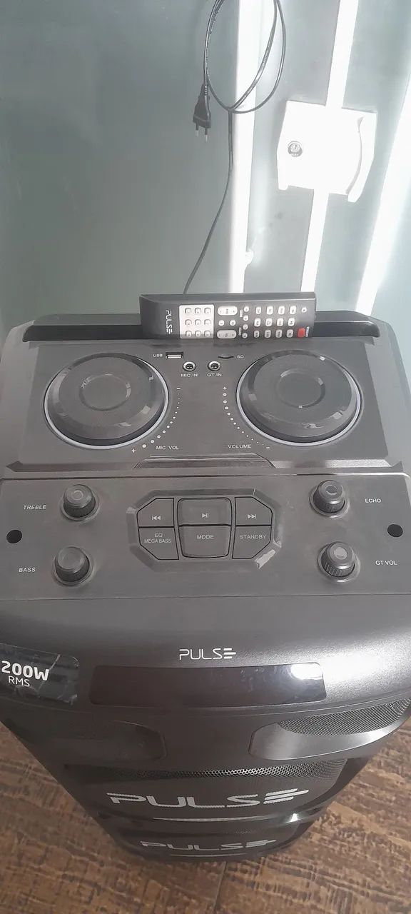 Torre de som pulse zerada, sem marcas de uso. - Foto 4
