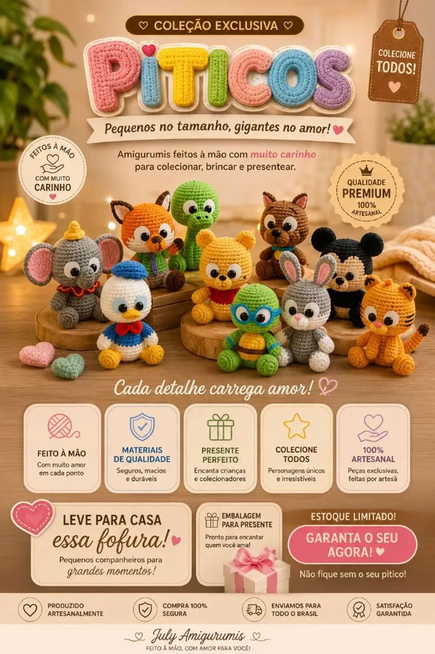 Piticos amigurumi  - Foto 2