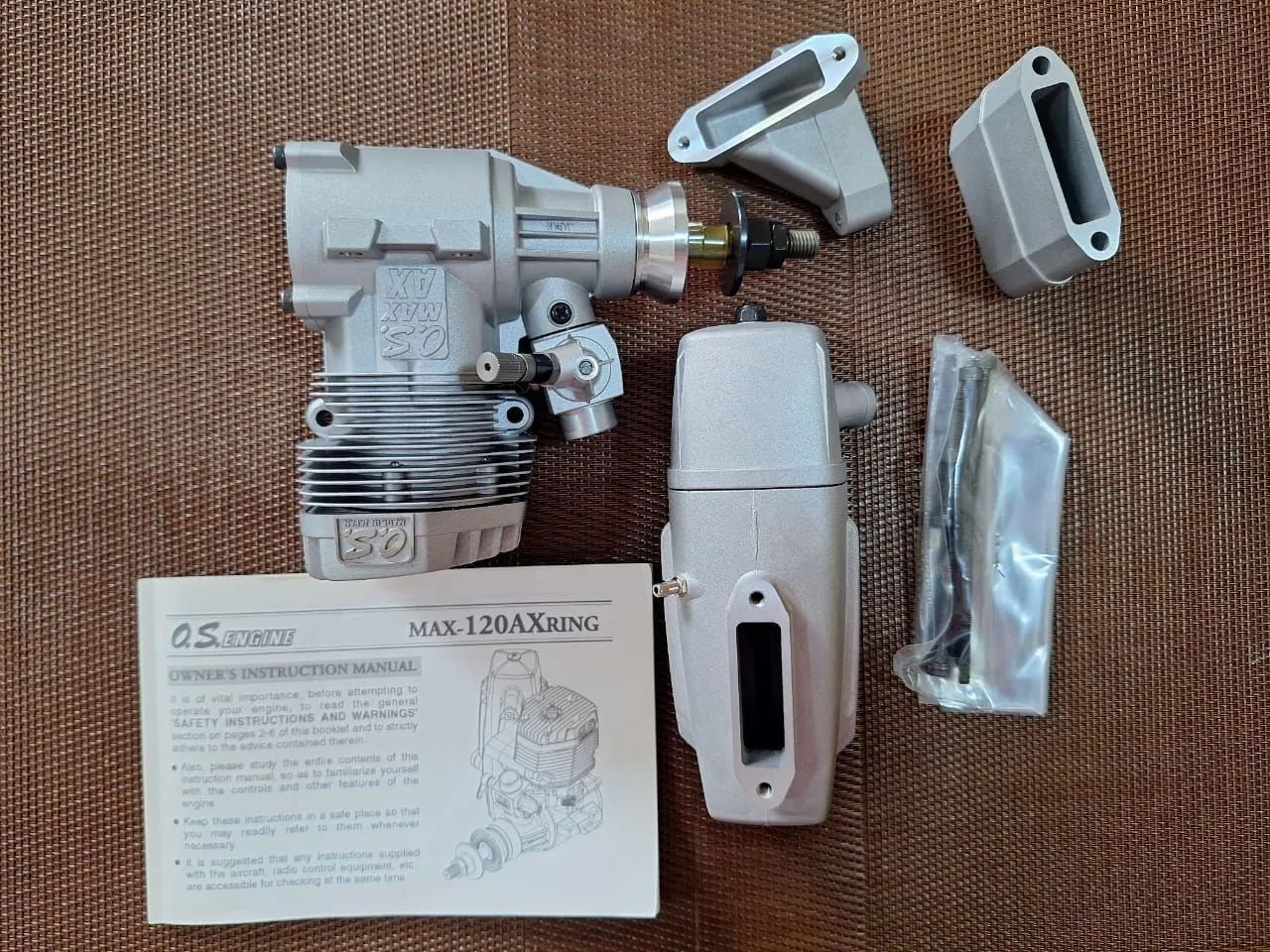 MOTOR OS 120 2.T Aeromodelo - Foto 4
