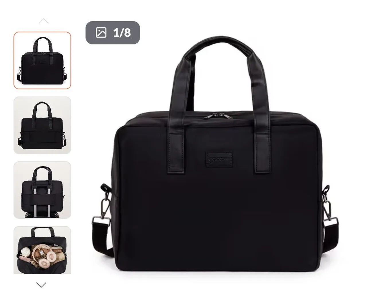 Bolsa Gocase Joy Pro (clear) preta - ORIGINAL e NOVA!  - Foto 3
