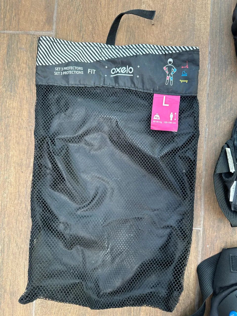 Kit de Proteção Patinete Oxelo Original Adulto - Foto 5