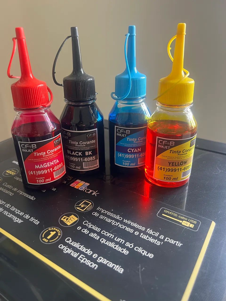 Impressora + tinta marca EPSON