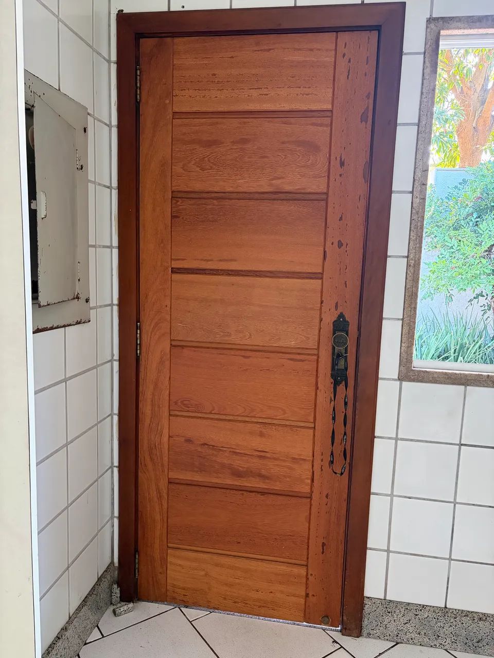 Porta em madeira