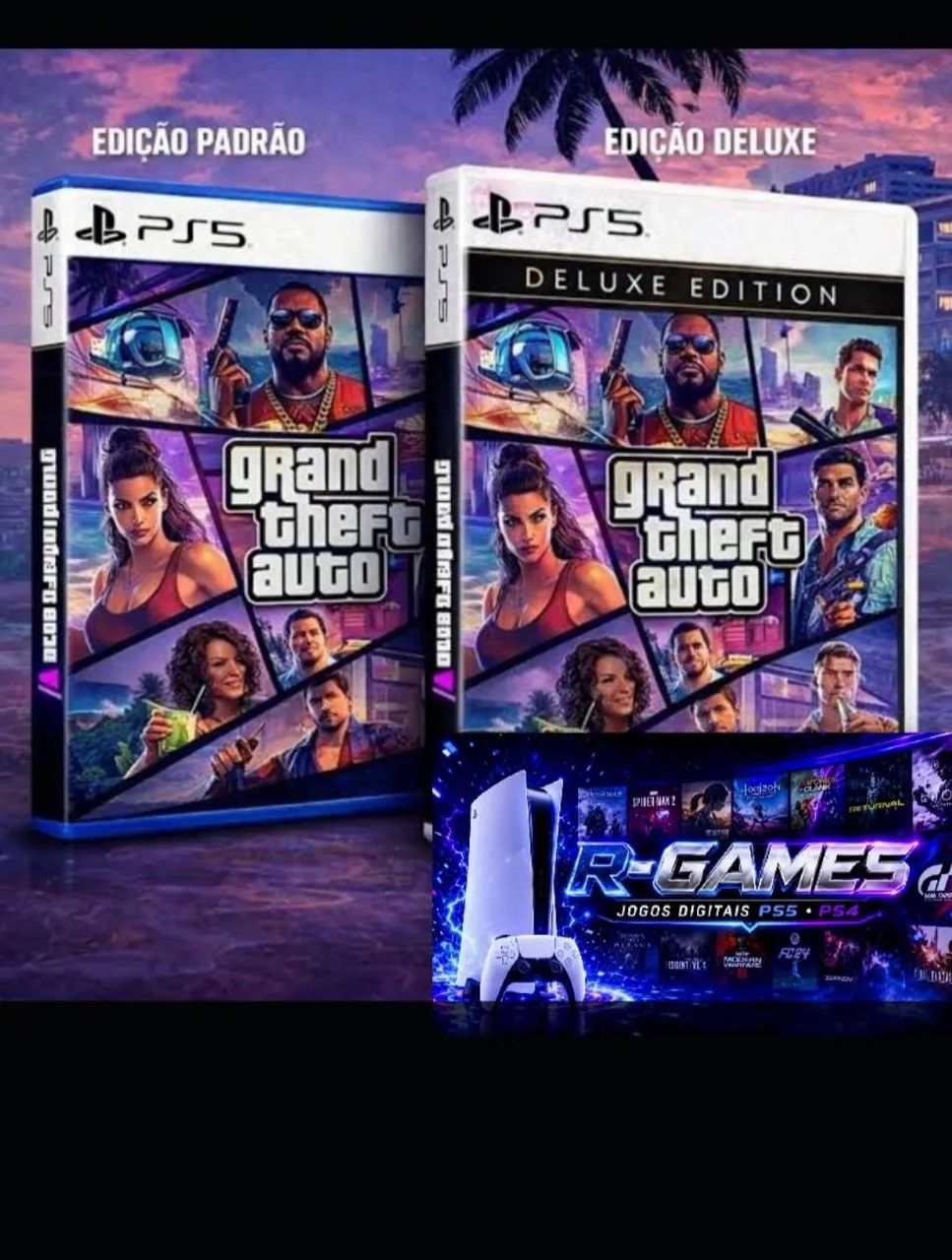 GTA 6 Pré Venda PS5