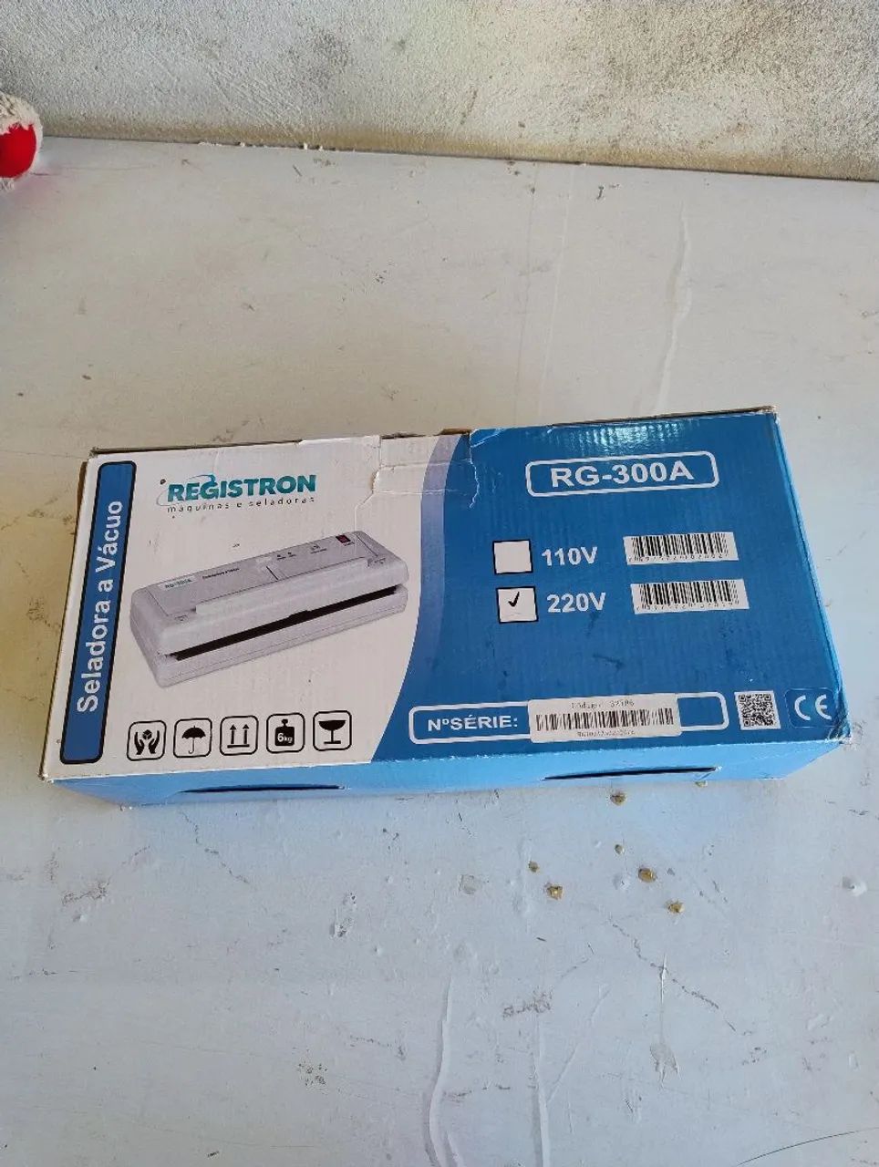 Seladora a vácuo usado poucas vezes