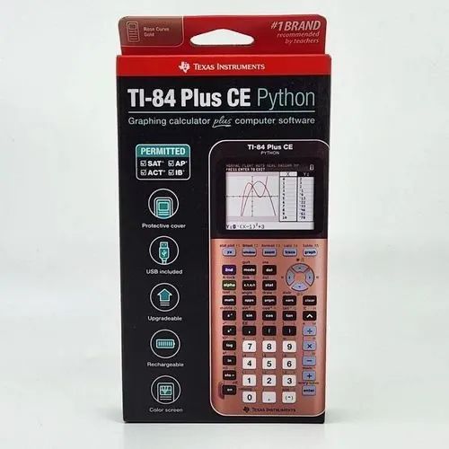 Calculadora Gráfica Texas Instruments Ti-84 Plus Ce Python - Foto 2