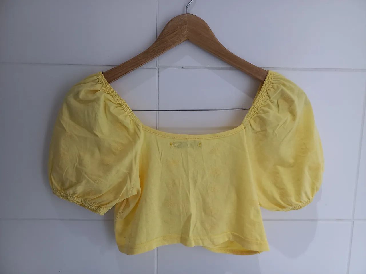 Cropped amarelo  - Foto 2