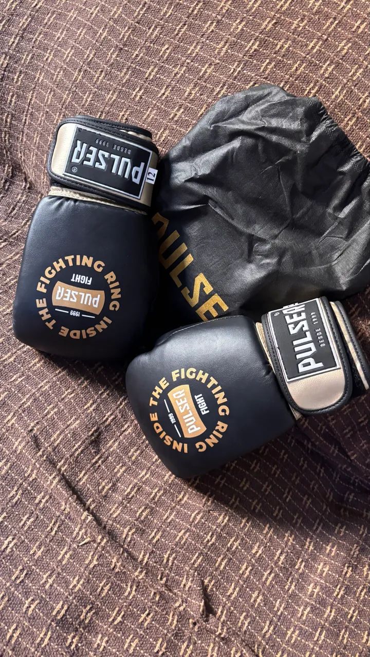 Luva de Boxe Pulser 12 oz - Semi Nova - Foto 4