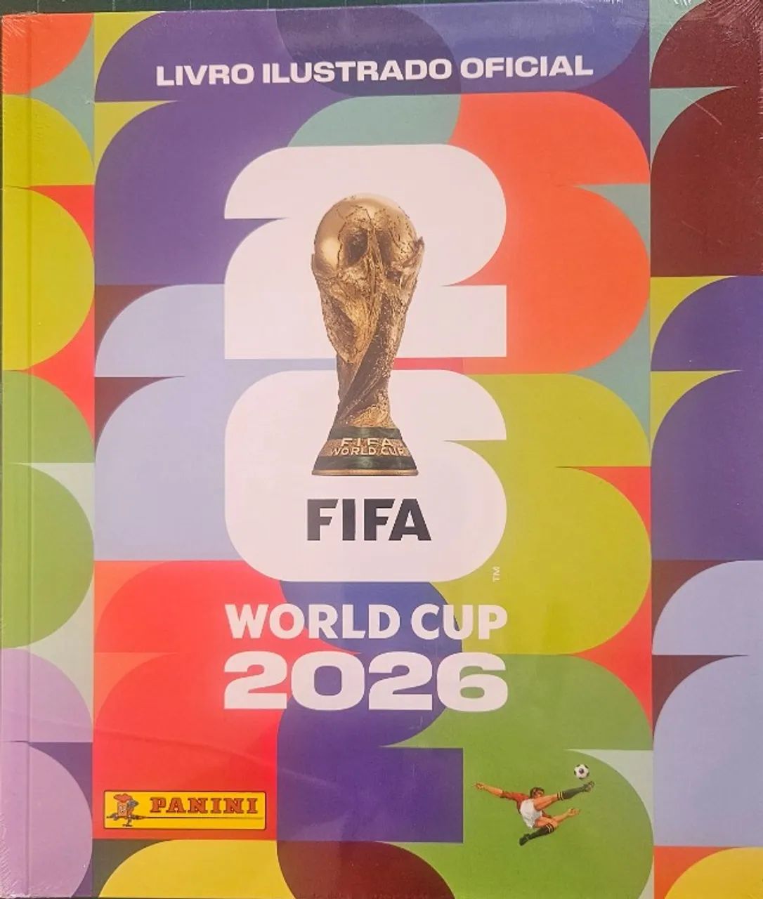 Álbum Copa 2026-México-Cnada-EUA - Capa Dura - 50 Envelopes
