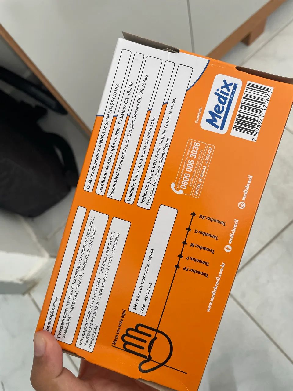 luvas sem pó - Foto 2