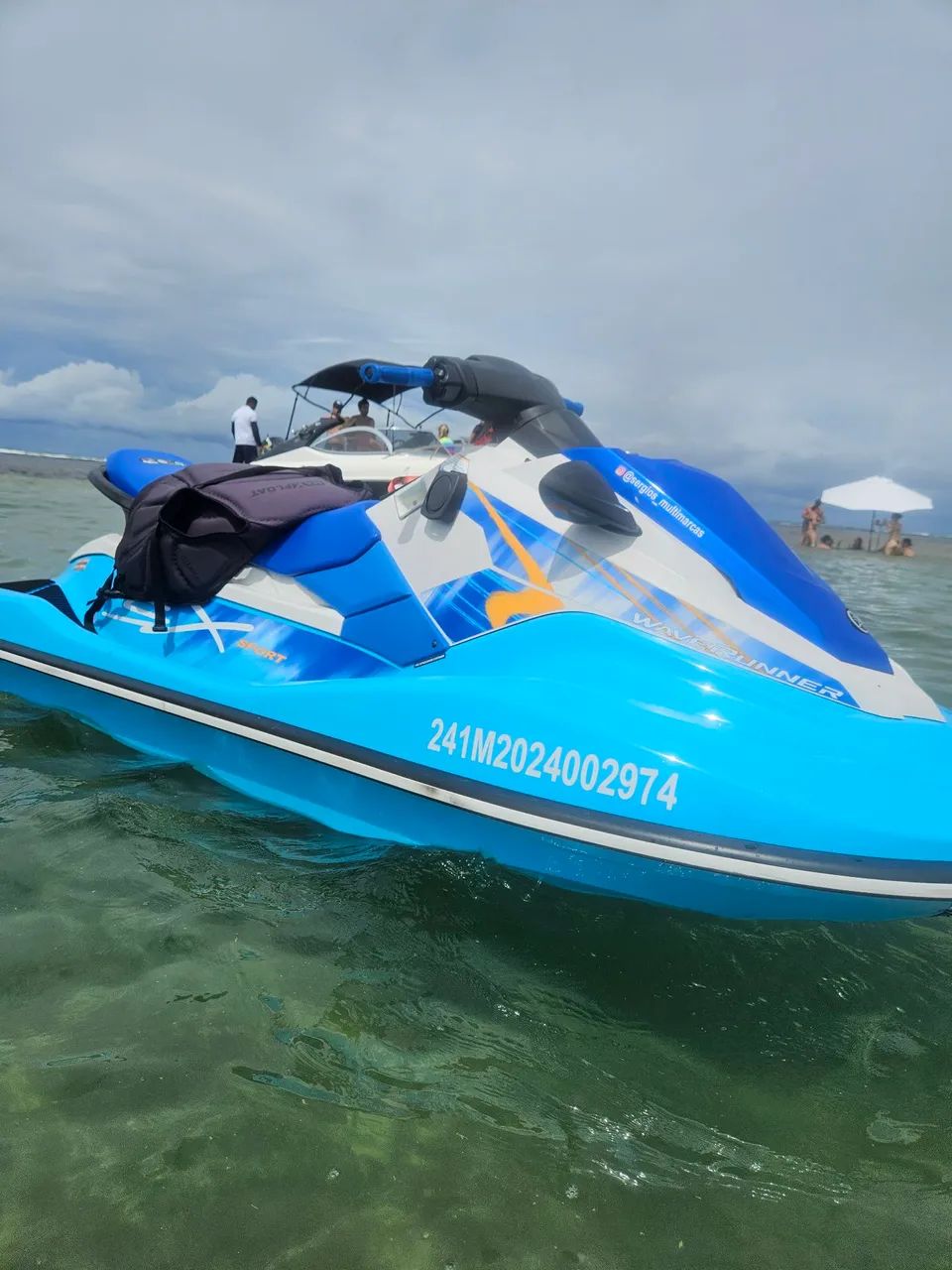 Jet Ski Yamaha EX Sport 1100cc 2024 com 24hrs de uso! - Foto 3