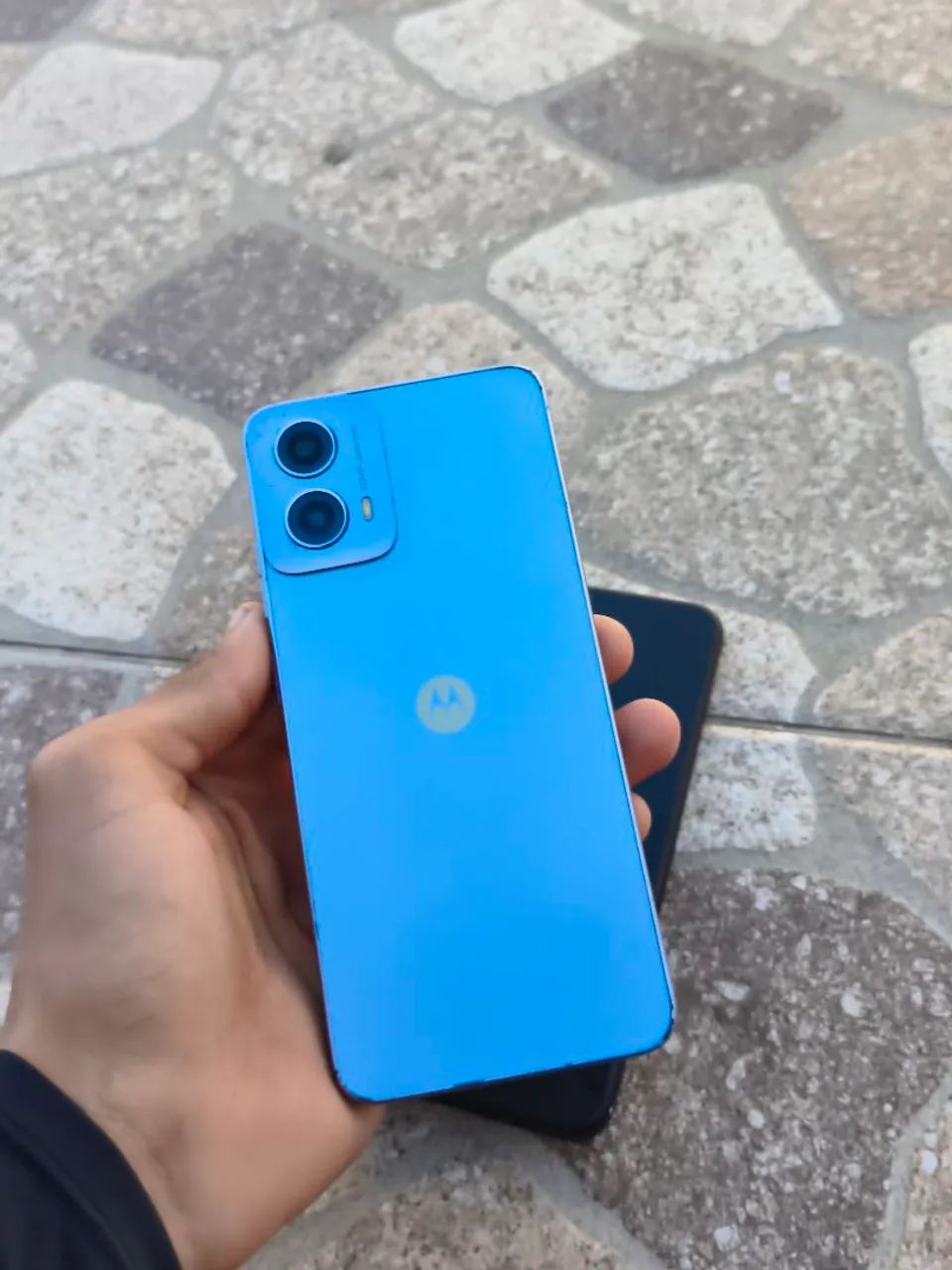 Com capinha e carregador moto g34 128g/4g ram - Foto 2
