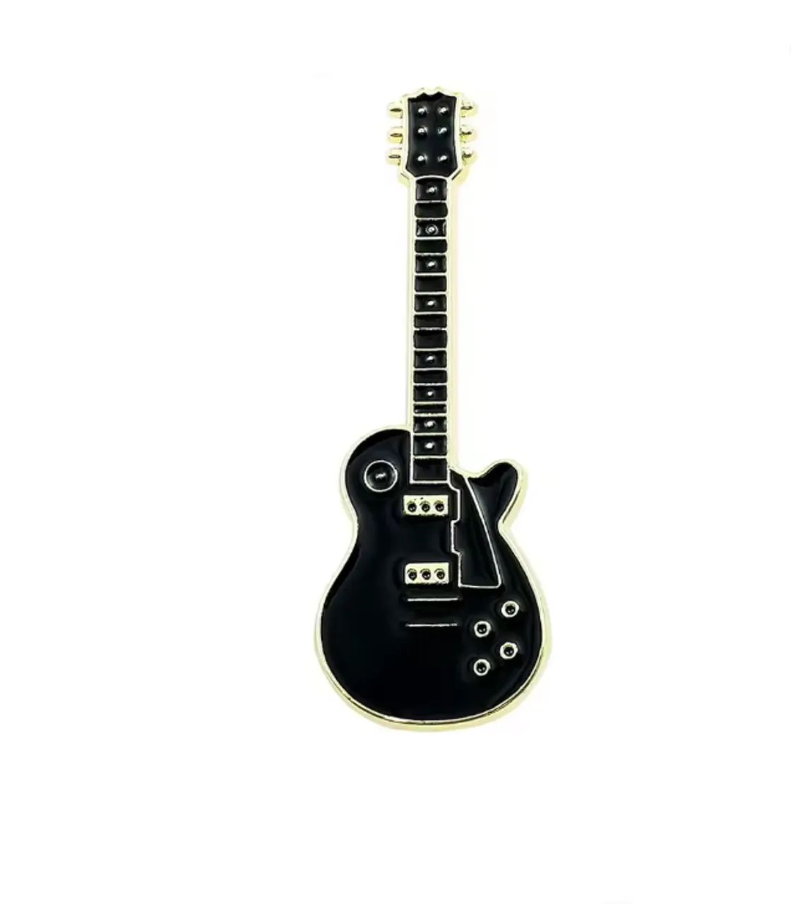 Broche Mini Guitarra Pin Lapela Modelo Les Paul - Foto 3