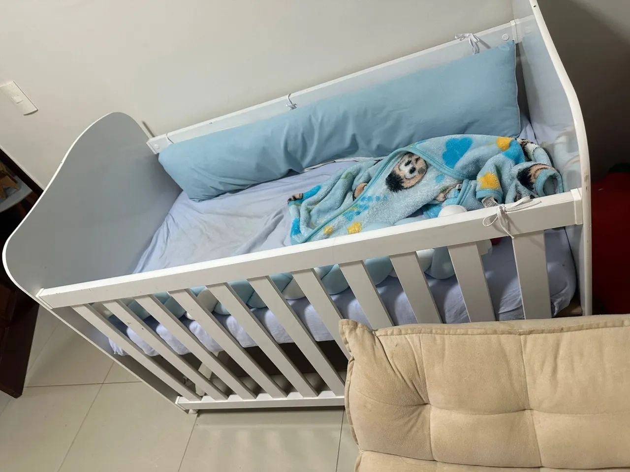 Berço com colchão