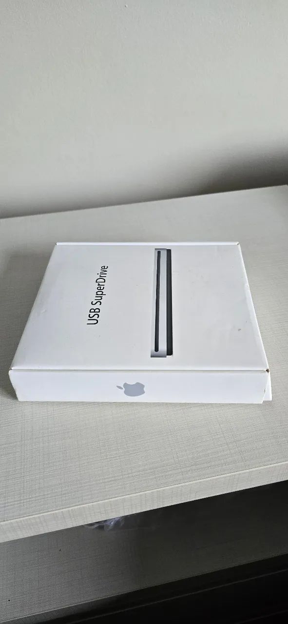 Apple USB SuperDrive Leitor e Gravador de CD/DVD (MD564ZM/A)