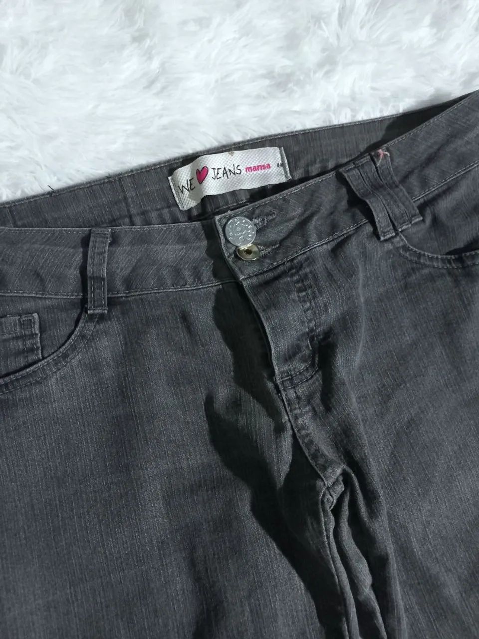 Calça Jeans Feminina Marisa 44 - Foto 3