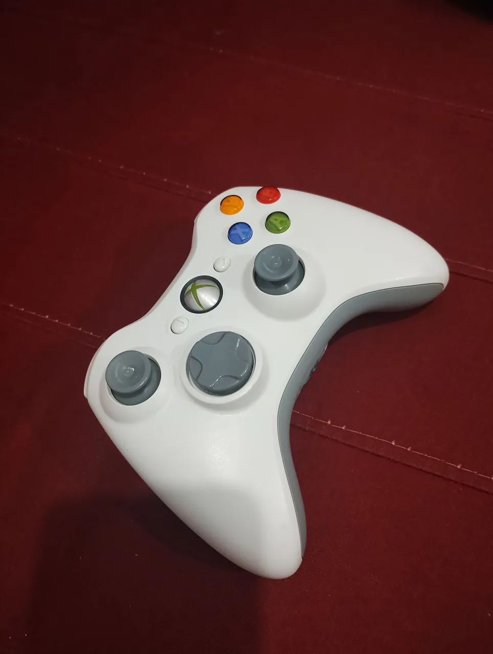 Controle branco Xbox 360