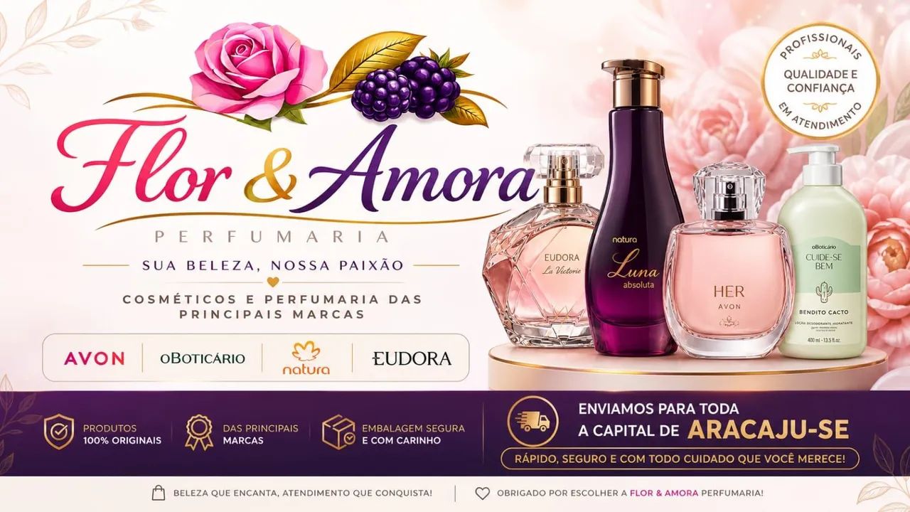 Perfume Natura ilía Feminino Lacrado  - Foto 3