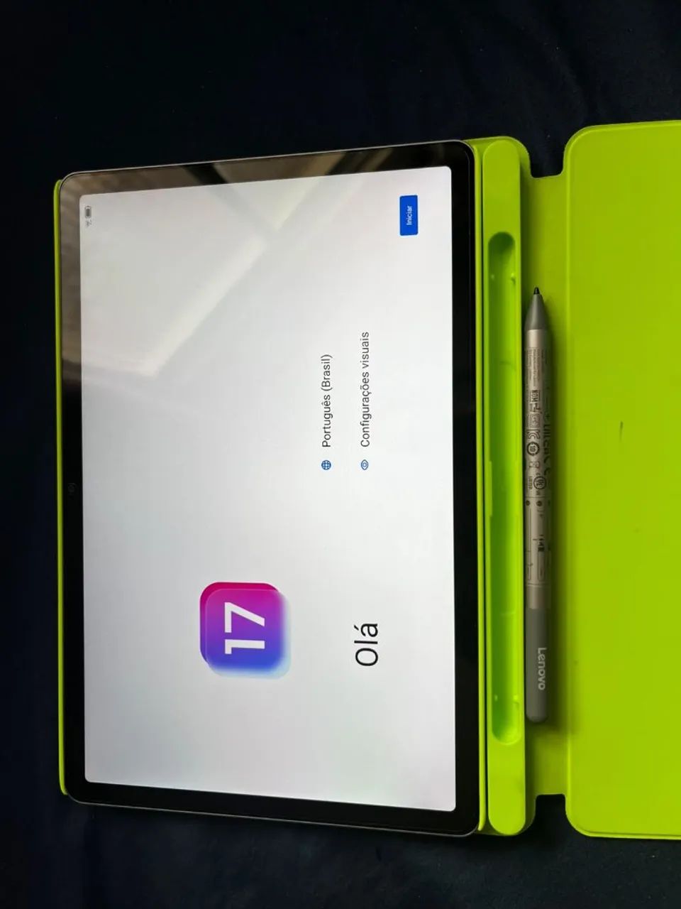 Tablet Lenovo idea Tab com caneta 128gb 8ram - Foto 5