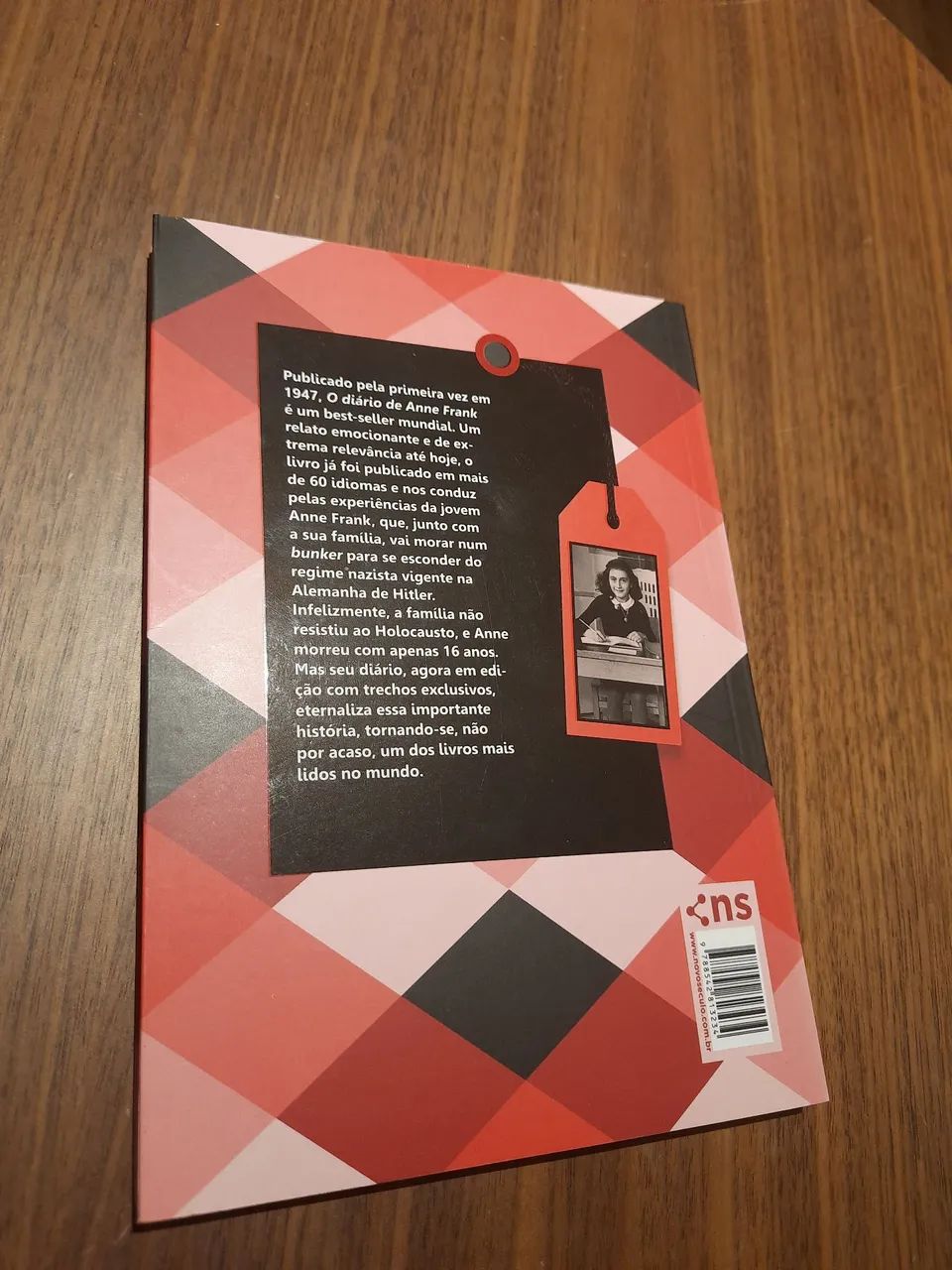 Livro O diário de Anne Frank  (novo) - Entrego em mãos - Foto 2