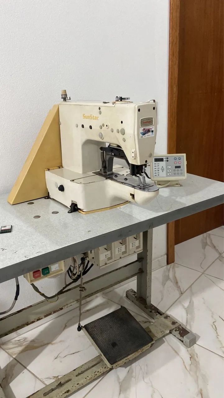 Máquina de Costura Travete Eletrônica Sunstar - Foto 2