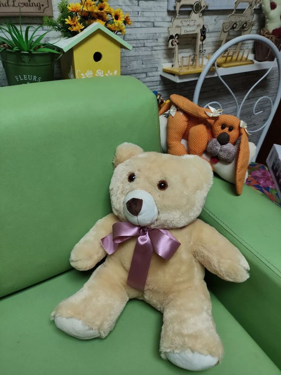 Urso de pelucia tamanho médio  - Foto 3