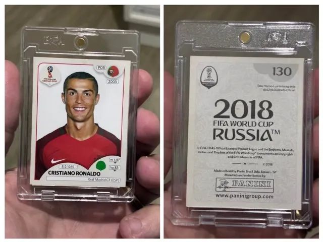 Figurinha Cristiano Ronaldo Copa Russia 2018 - Foto 2
