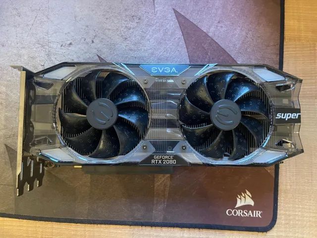 Placa de vídeo Nvidia Geforce RTX 2080 Super EVGA XC Ultra com caixa - Foto 2