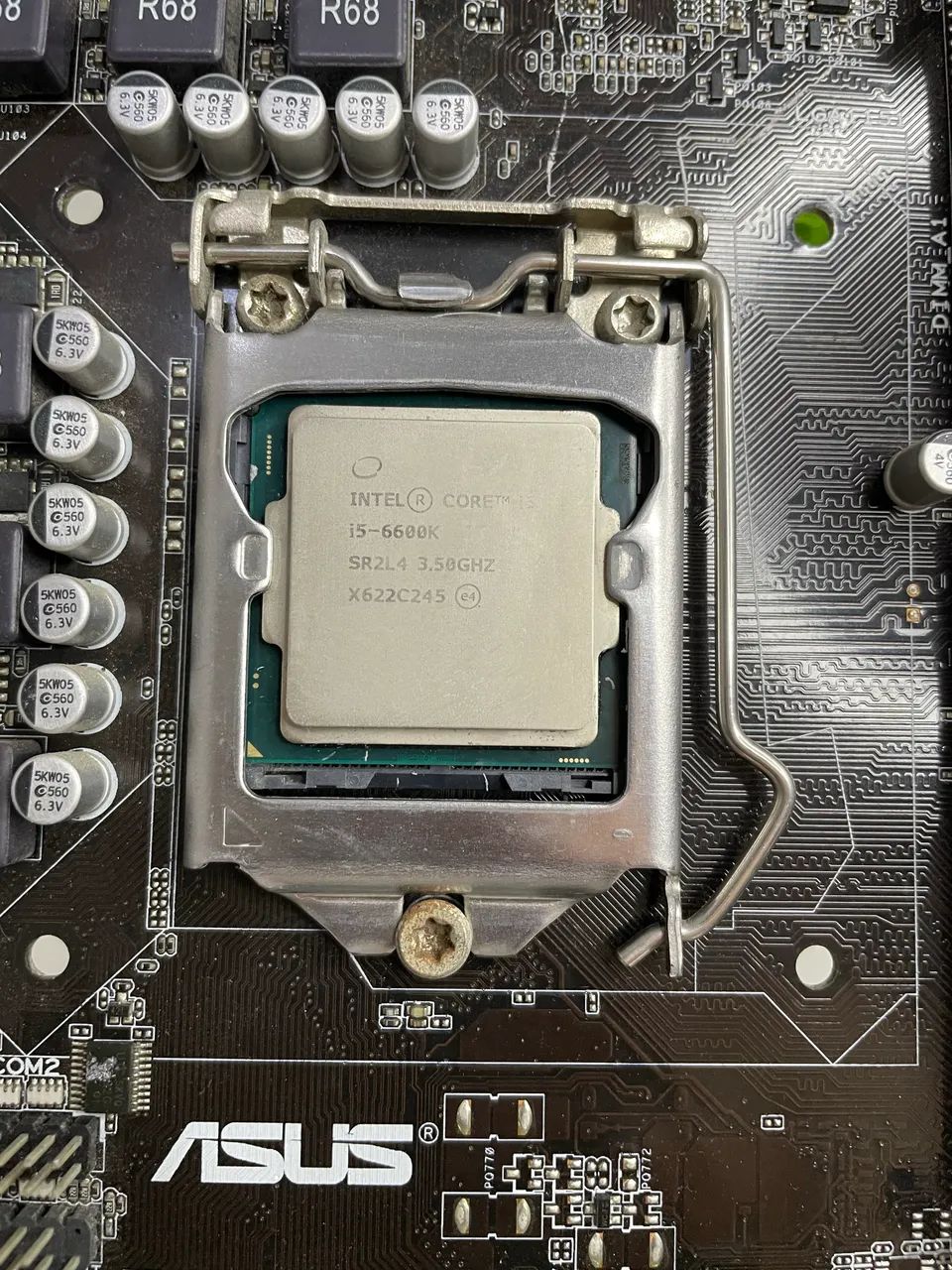 KIT INTEL CORE i5-6600K + ASUS B150M-C - Foto 2