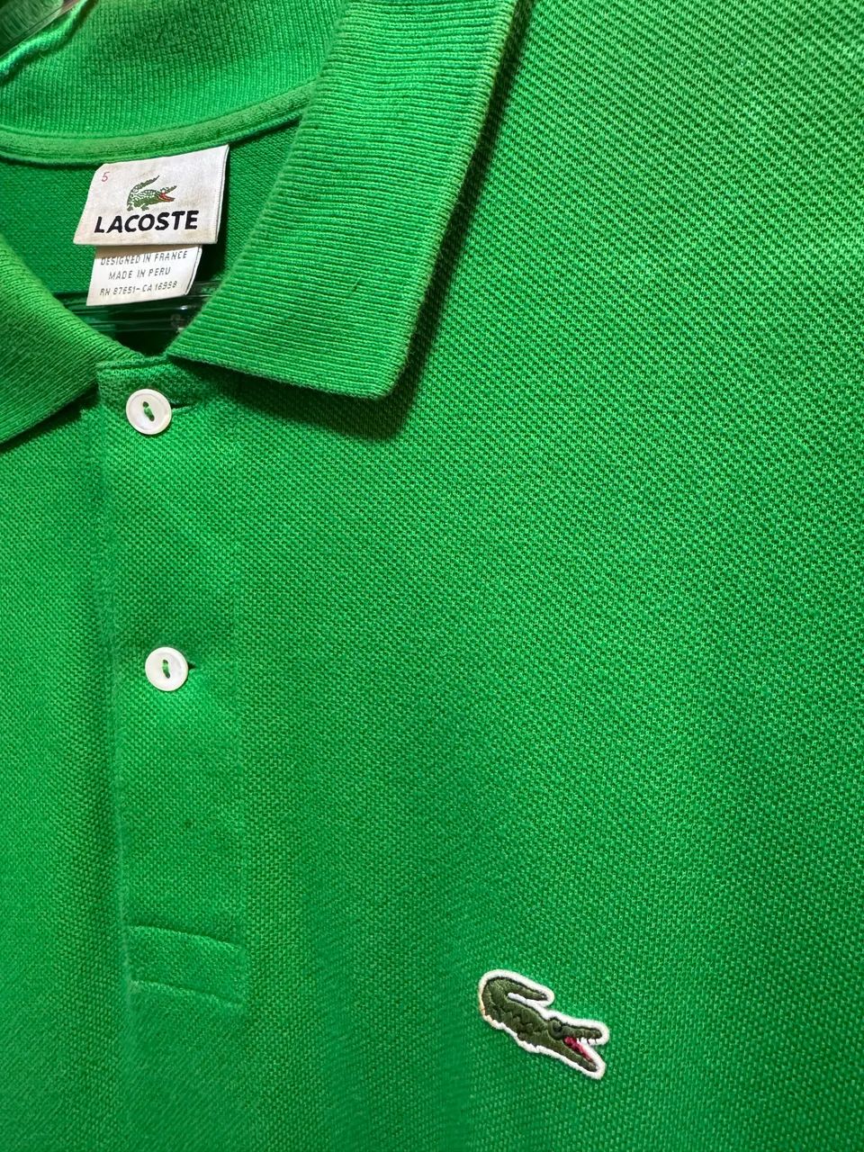 Camisa Lacoste Verde