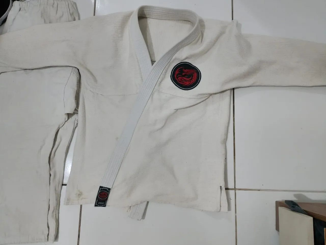 Kimono preto jiu-jitsu tamanho A2