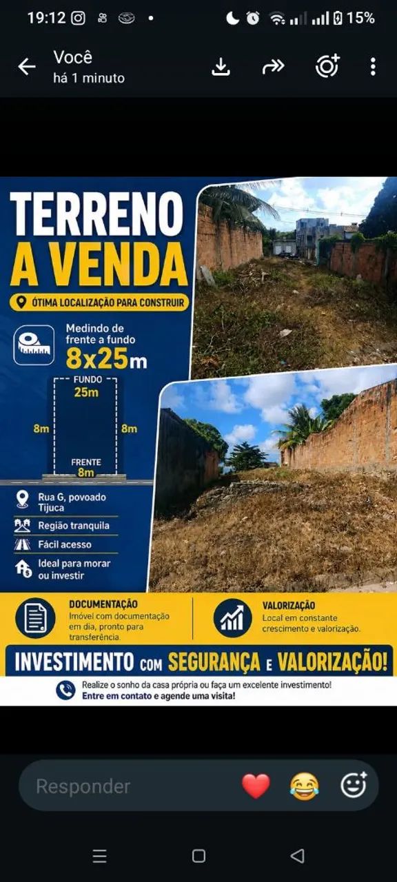 Vendo terreno 