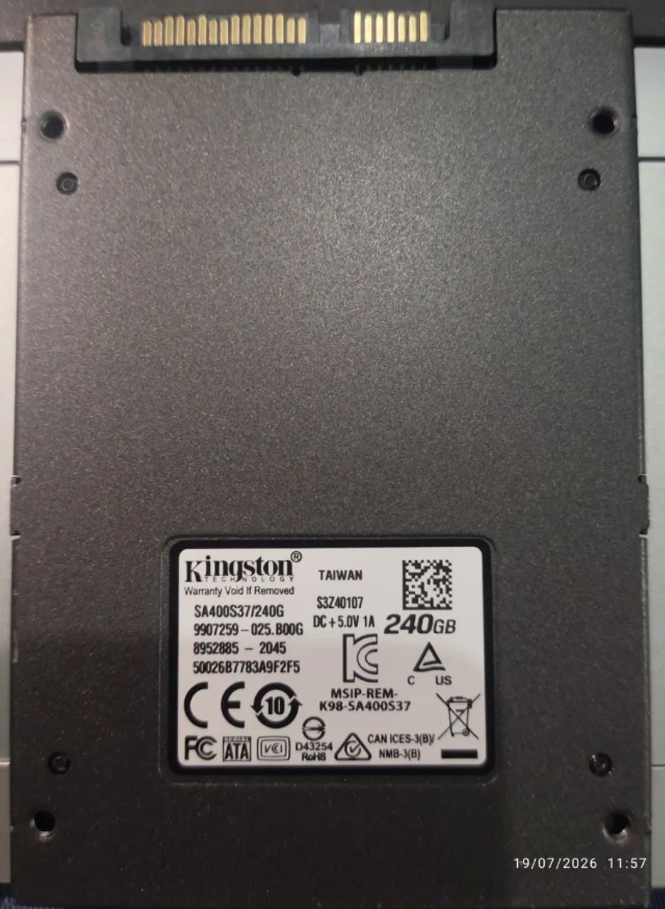 SSD Kingston 240gb  - Foto 3