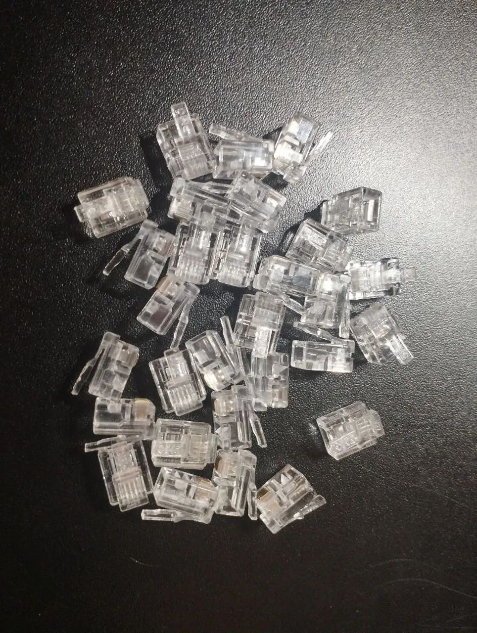 Conectores RJ-11 (40 pcs)