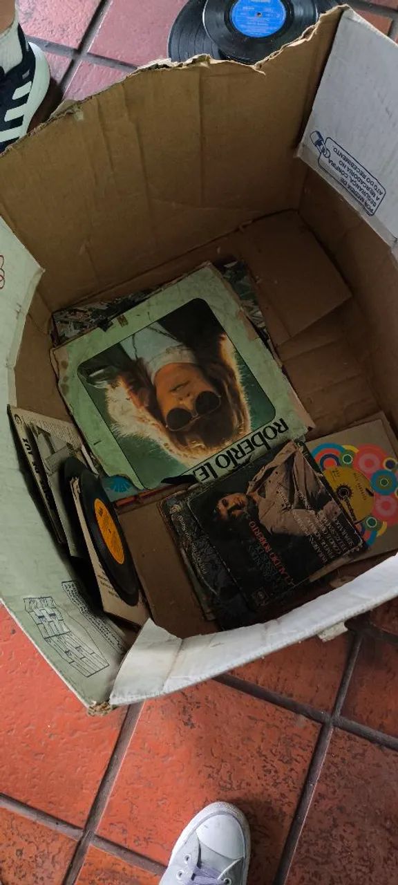 Lote de discos de vinil antigos - Foto 3