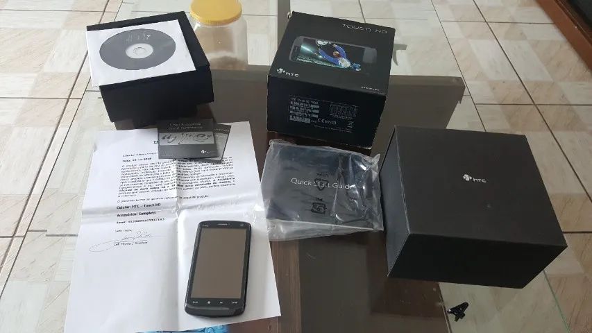 HTC TOUCH HD UNICO DONO ADQUIRIDO EM 2008