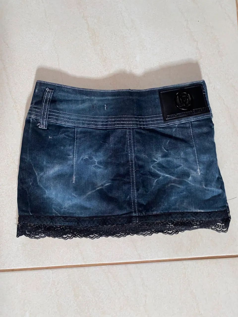 Saia jeans 