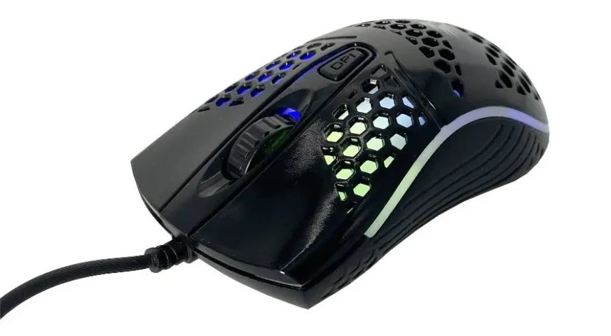 Mouse Gamer USb com fio M10 RG  - Foto 4