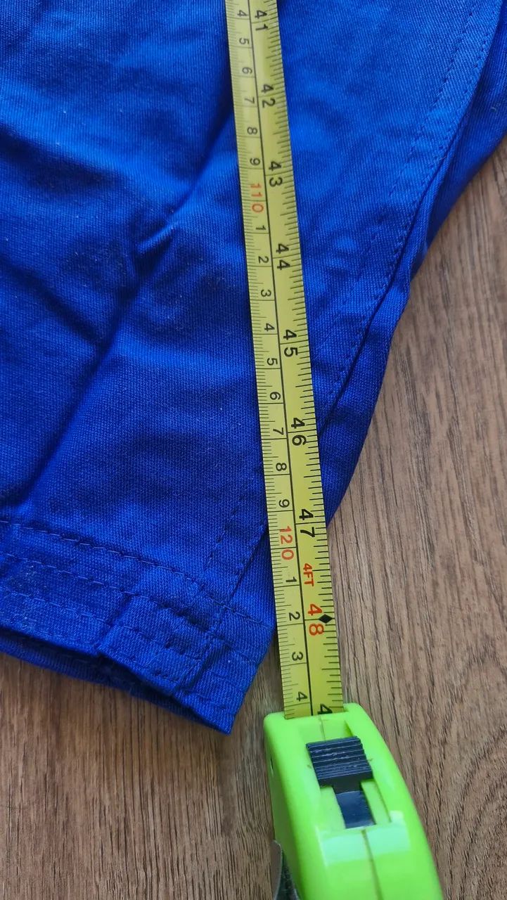 Roupa de taekwondo infantil azul  - Foto 5