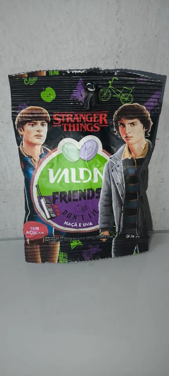 Pastilha Valda Stranger Things - Maçã e Uva