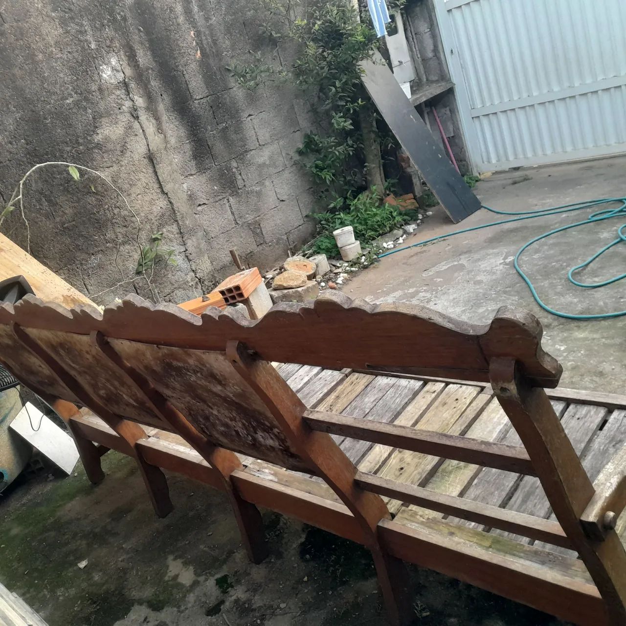 Sofá antigo pra reforma  - Foto 3