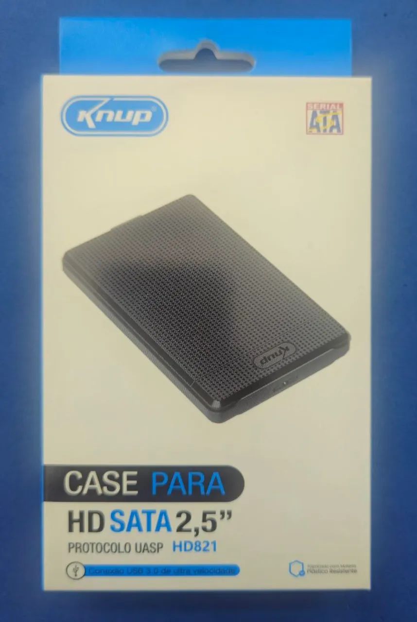 Case para HD 2.5' - USB 3.0