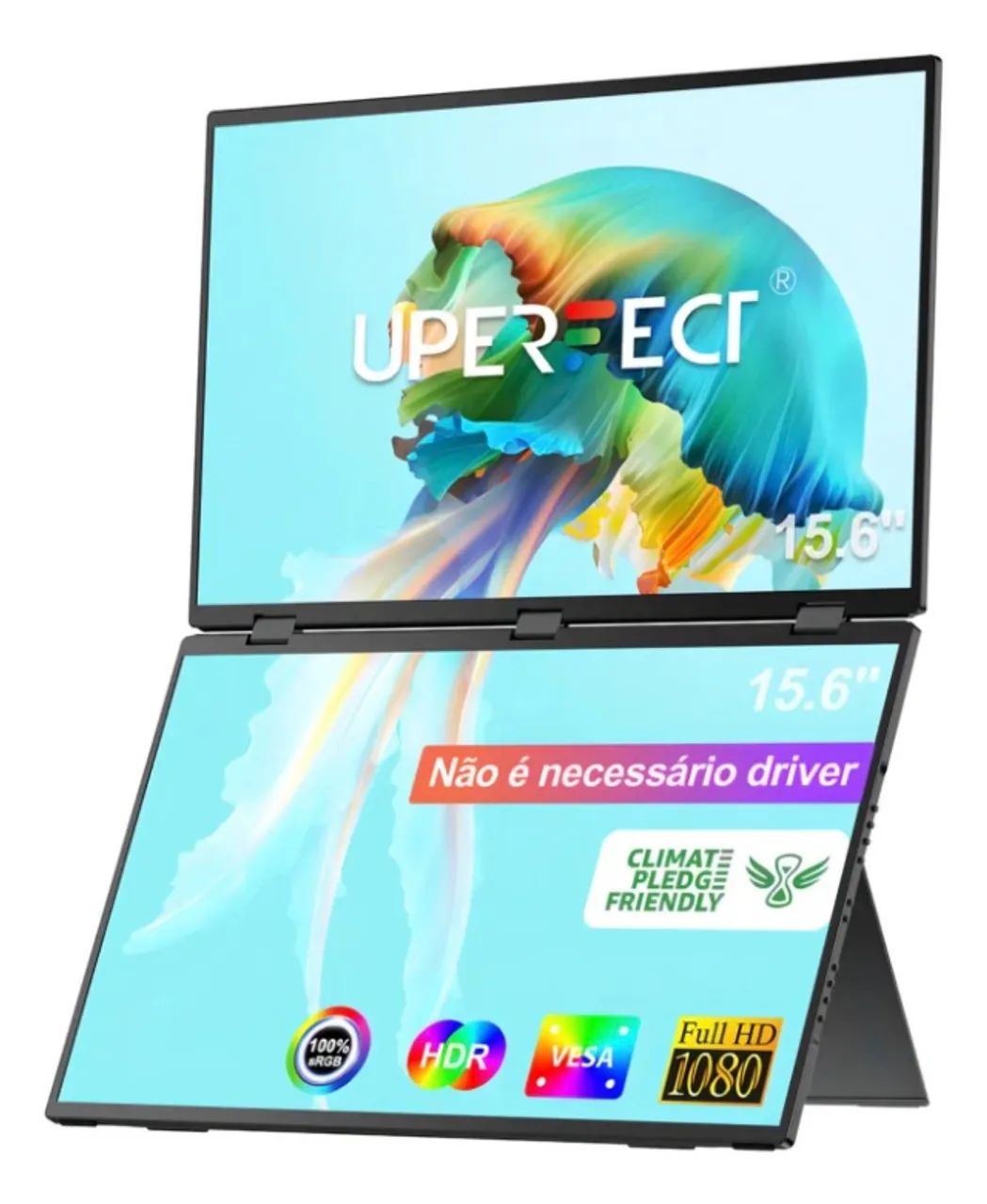 MONITOR PORTATIL DUPLO UPERFECT 15,6 FULL HD