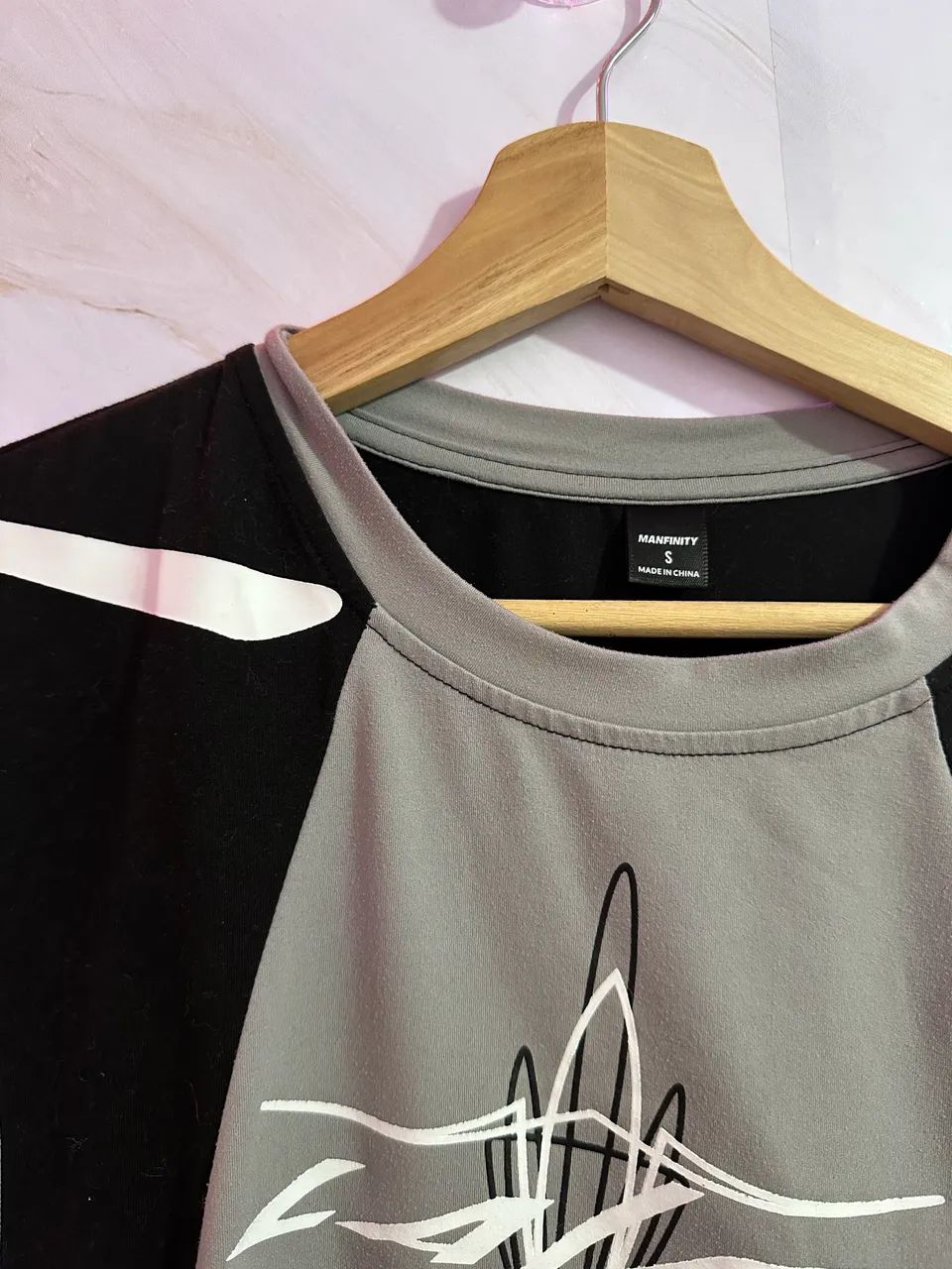 camiseta streetwear bicolor - Foto 4
