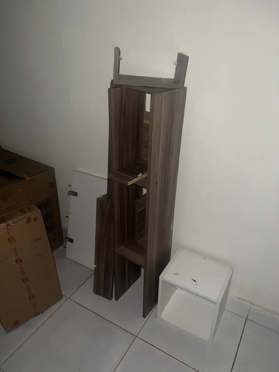 Rack flutuante para sala - 6 peças - Foto 4