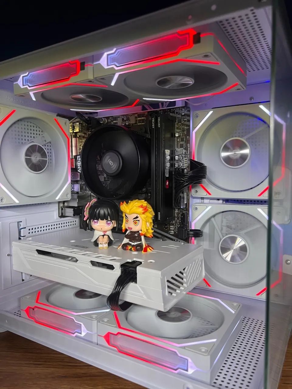 PC Gamer Ryzen 5 Branco (NOVO) - Foto 4