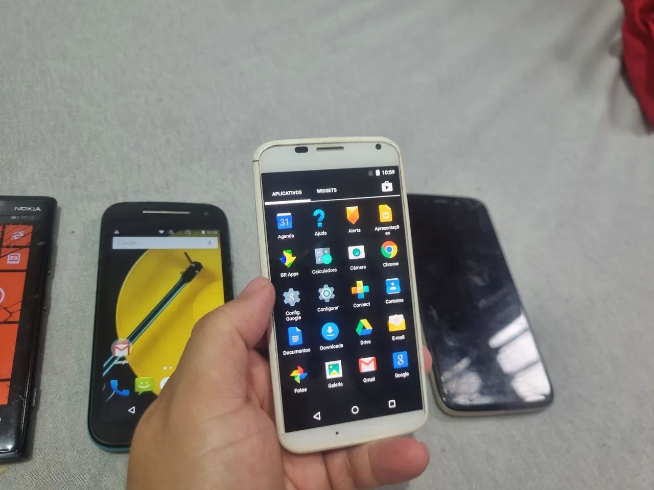 Lote de celulares, Nokia e motorola. - Foto 4