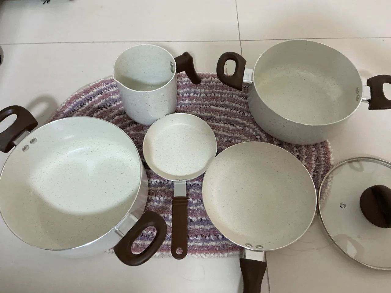 Panelas Brinox Vanilla Cerâmica Antiaderentes Nuncs Utilizadas