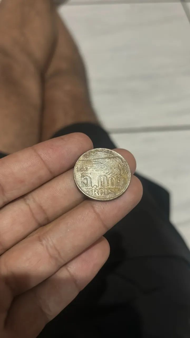Moeda de 5000REIS 1937
